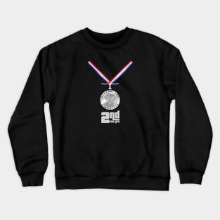 2nd For Life (Medal) Crewneck Sweatshirt